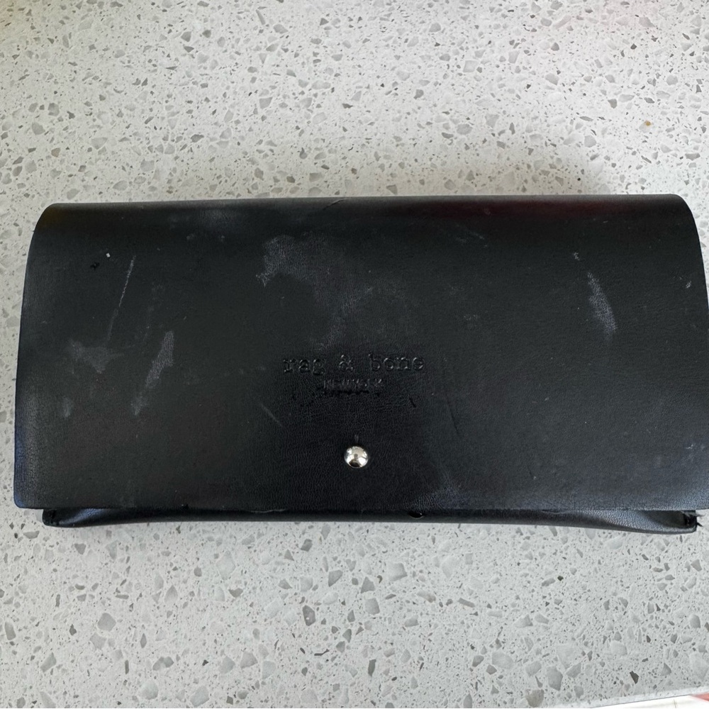 Rag and Bone eyeglass case pre loved with a few marks (pictured)